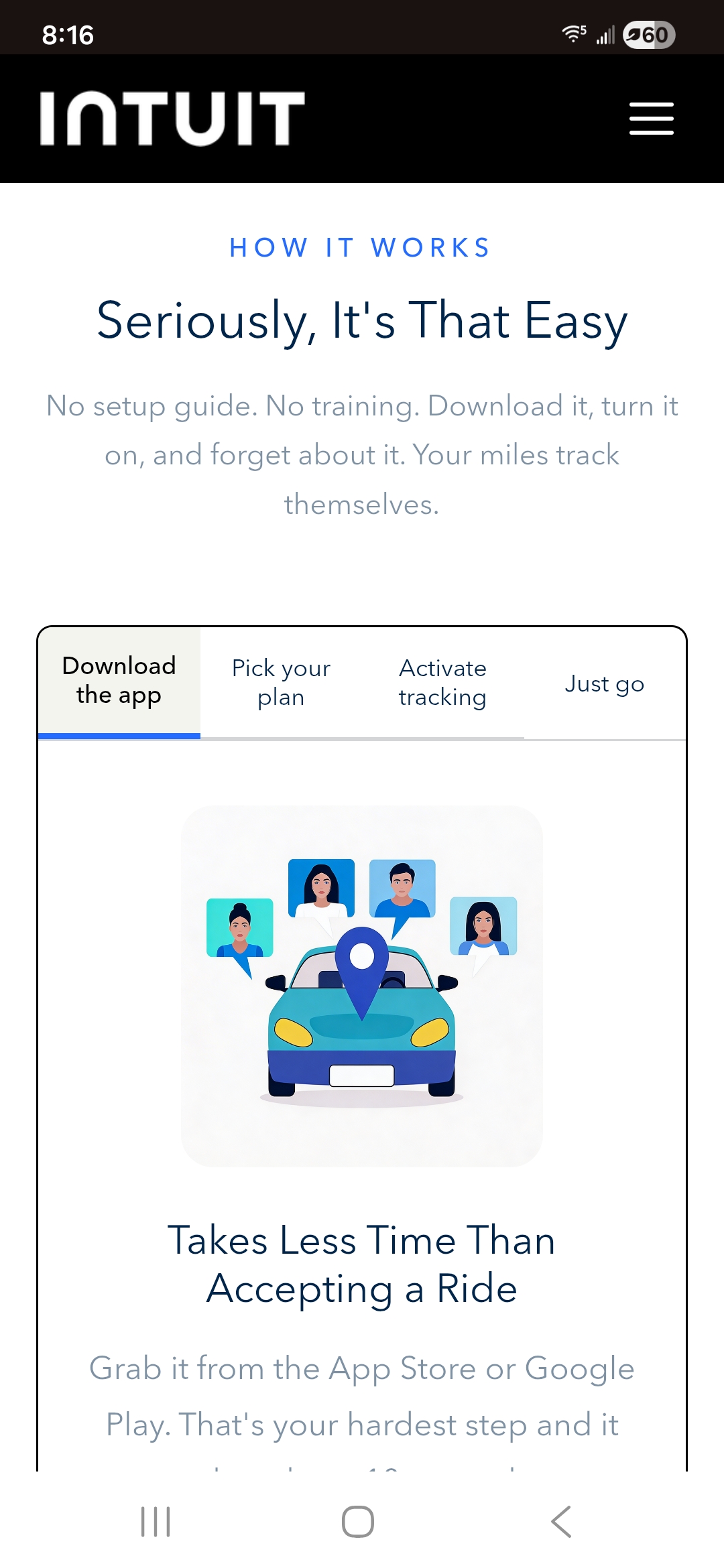 QuickBooks Marketing Pages, Figure 2.1